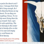 Georgia Okeeffe describes the genesis of Cow’s Skull: Red, White, and Blue
