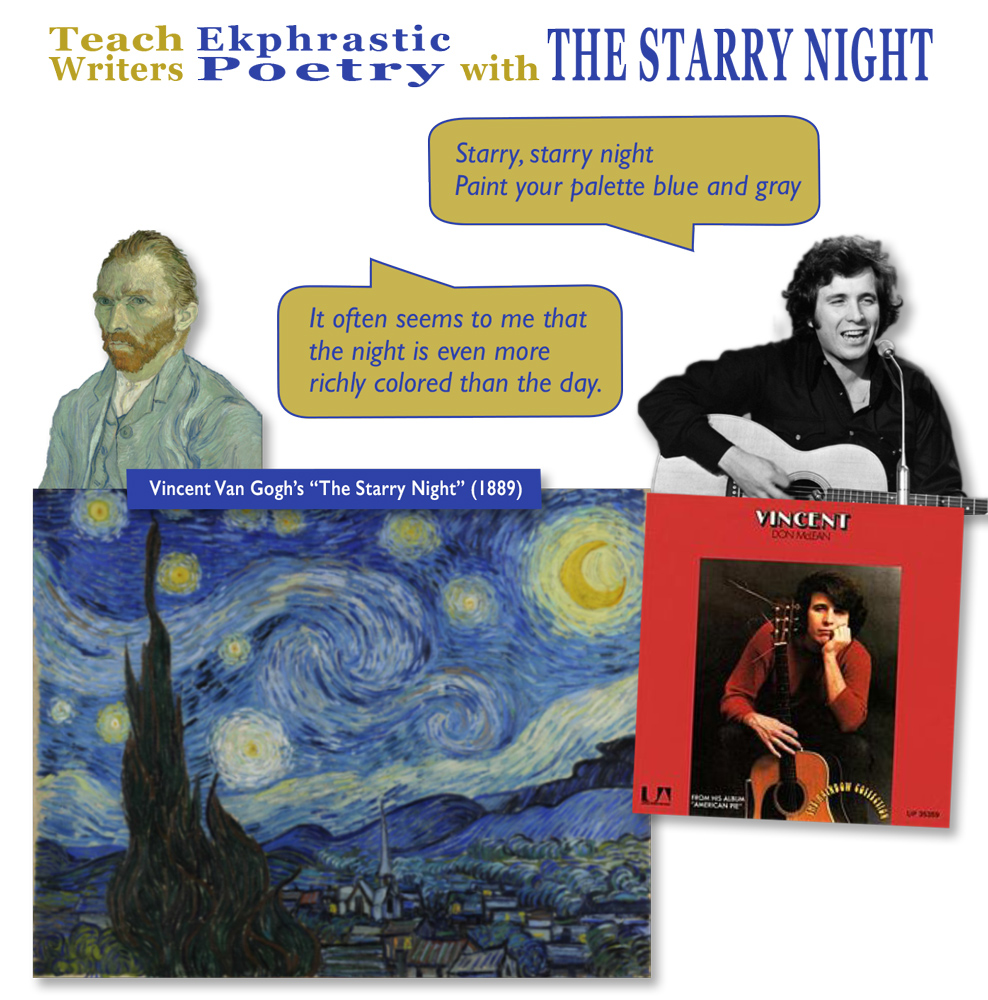 Teach Writers Ekphrastic Poetry with The Starry Night