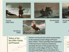 Winslow Homer Over Time