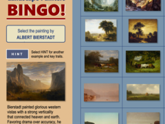 American Landscape Painters BINGO