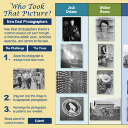 Who Took That Picture? New Deal Photographers
